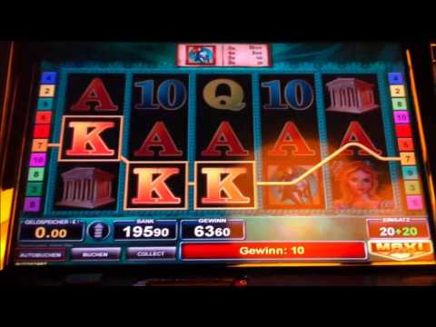 Book of Athena Einsatz 40c Maxiplay