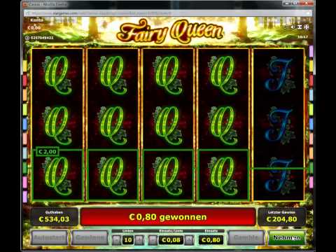 StarGames (Novoline) Fairy Queen Schöne FS 80cent