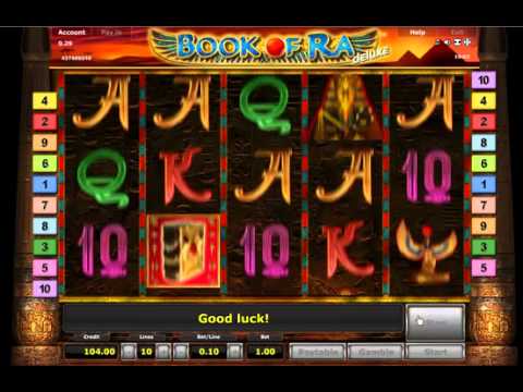 Book of Ra online spielen Englische Version