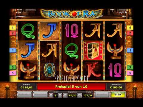 Book of Ra Deluxe 1 Euro Einsatz Vollbild in den Freispielen
