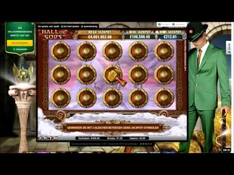 Hall of Gods Jackpot Spiel at Mr Green