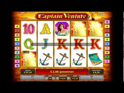Spieler bekommt Freispiele auf 10 Cent bei Captain Venture