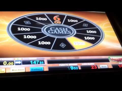 Bally Wulff Gold jackpot mit Cashgames