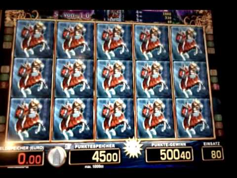 Merkur Excalibur Choice 600€ Freispiele mit Vollbild 80 Cent Einsatz