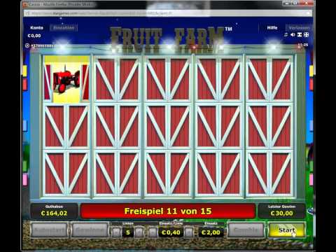 Neuer StarGames Slot Fruit Farm Freispiele Echtgeld auf 2 Euro!