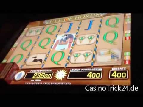 Eye of Horus auf 4Euro Fach Freispiele – Vollbild – Jackpot in 3min – CasinoTrick24